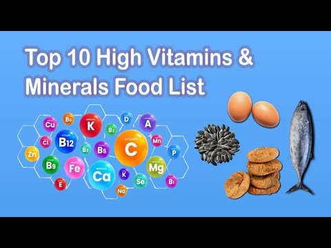 10 Multivitamin Food List | High Vitamins And Minerals Rich Food | Per ...