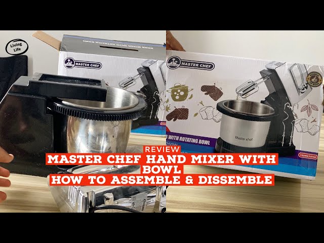 MASTERCHEF HAND MIXER MANUAL – MasterChef