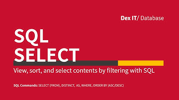 【SQL】 Access SQL SELECT explained! How to use WHERE, DISTINCT, AS, ORDER BY in SQL (for HKDSE ICT)
