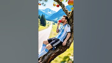 The Day Messi Saved Ronaldo From a Tiger Attack!”#messi #ronaldo