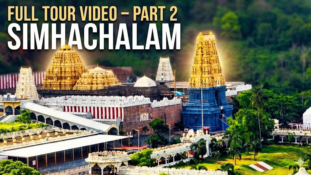 SIMHACHALAM SIMHADRI APPANNA vizag full tour part 2 - YouTube