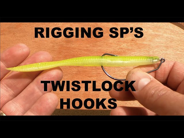 RIGGING SOFT PLASTICS ON TWISTLOCK/SWIMBAIT HOOKS 