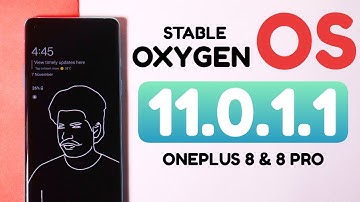 Oxygen OS 11.0.1.1 ota brings CANVAS feature w/ lots of bug fixes & Oct Patch for Oneplus 8 & 8 pro