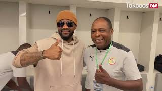 FALLY IPUPA AMBIANCE DANS LES VESTIAIRES DES LEGENDS DU FOOTBALL , DROGBA, OKOCHA, ETO’O …