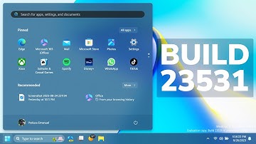 New Windows 11 Build 23531 – New Search Box and Start Menu Changes, Windows Backup and Fixes (Dev)