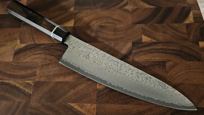 MITSUMOTO SAKARI 8 inch Japanese Chef Knife, High Carbon Stainless