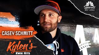 Casey Schmitt reveals hilarious story from unforgettable MLB debut with Giants | NBC Sports BA