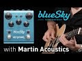 Strymon blueSky Reverberator with Martin Acoustics