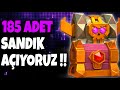 185 ADET SANDIK AÇTIK NELER ÇIKTII !! - Clash of Clans