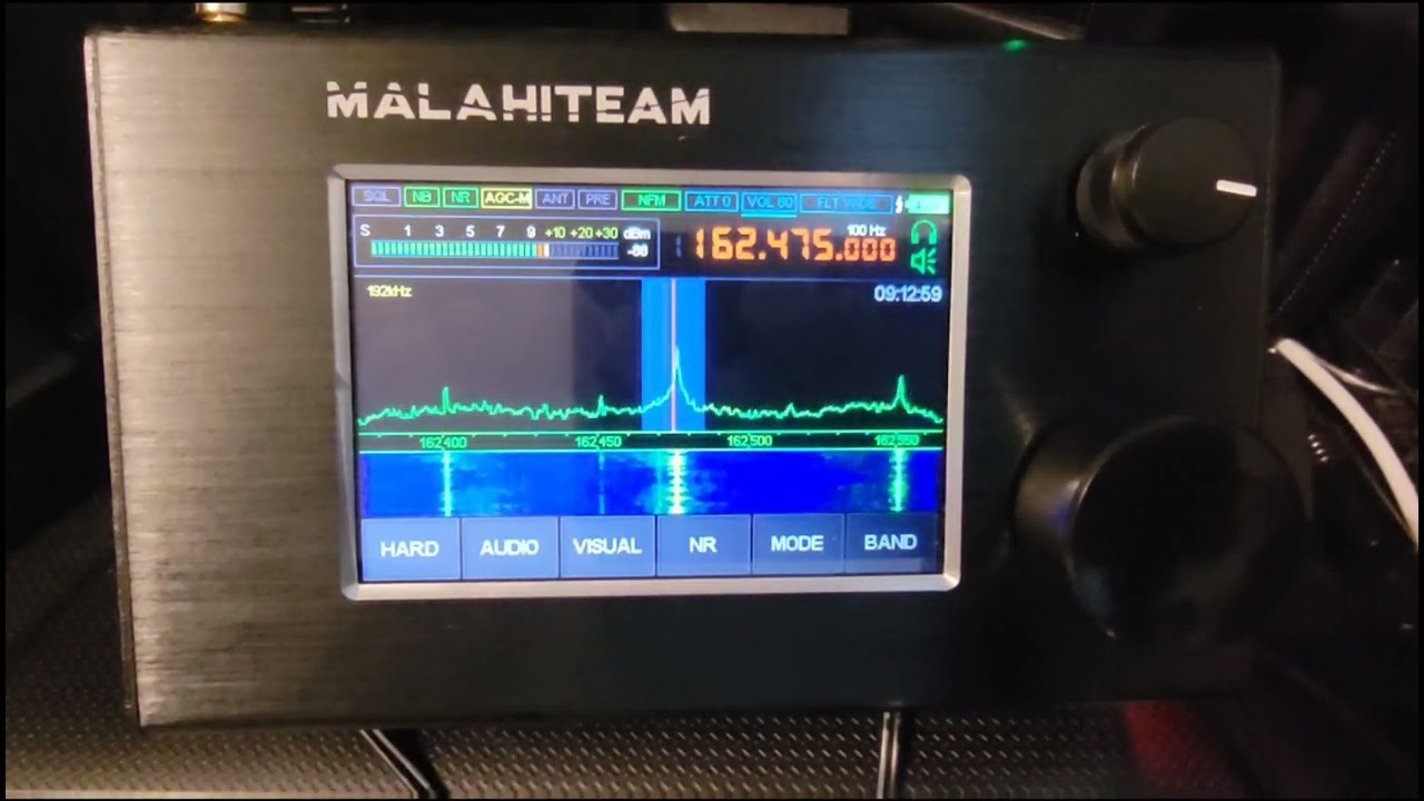Environment Canada weather forecast - MALAHITEAM DSP-2 sdr receiver 1-25-2022