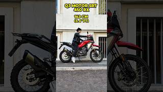 QJ Motor SRT 450 RX: come “calza” su motociclisti di altezze diverse #qjmotorsrt450rx #bikefitcheck