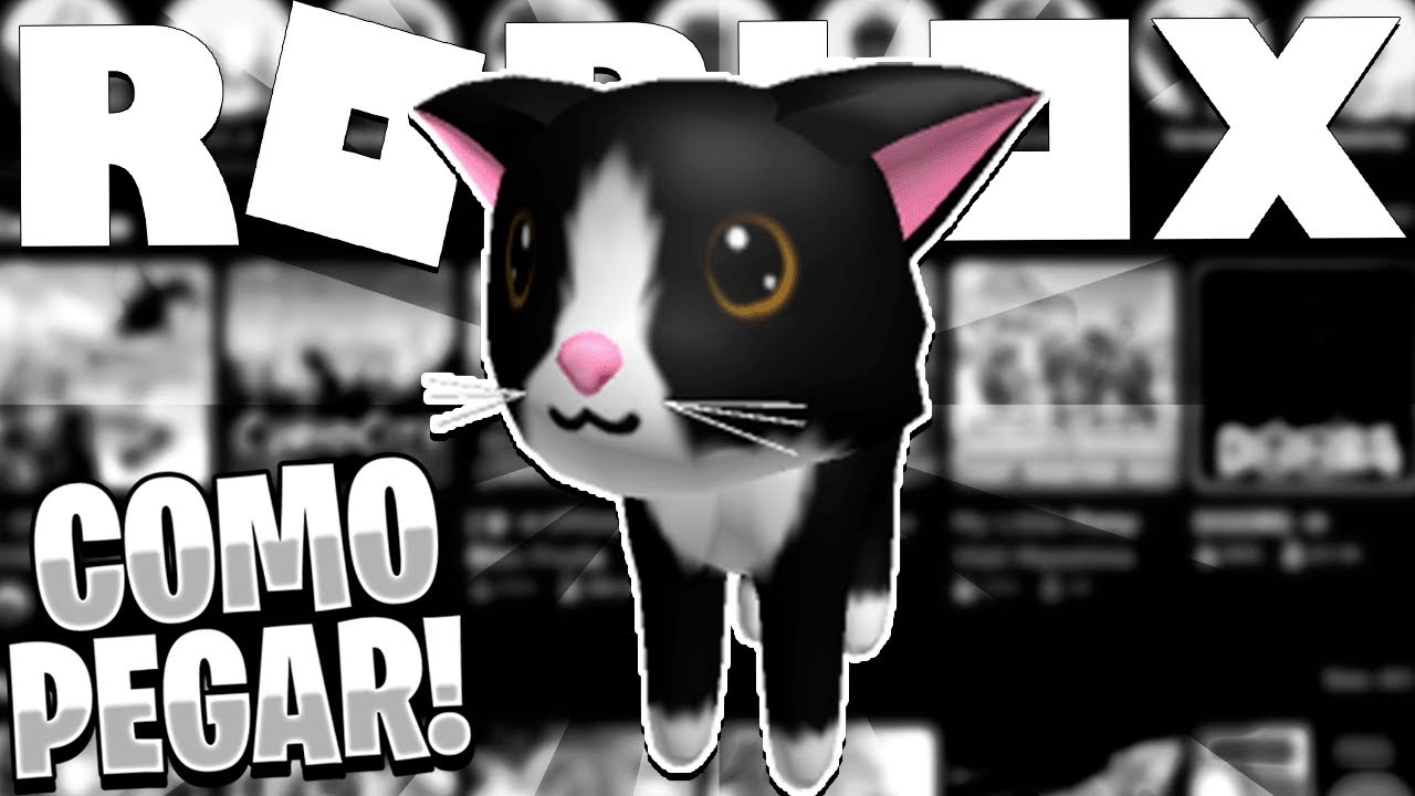 VIREI UM GATINHO NO ROBLOX ! (Simulador de Gato) 