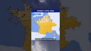 Météo Du Samedi 4 Au Lundi 6 Avril 2026