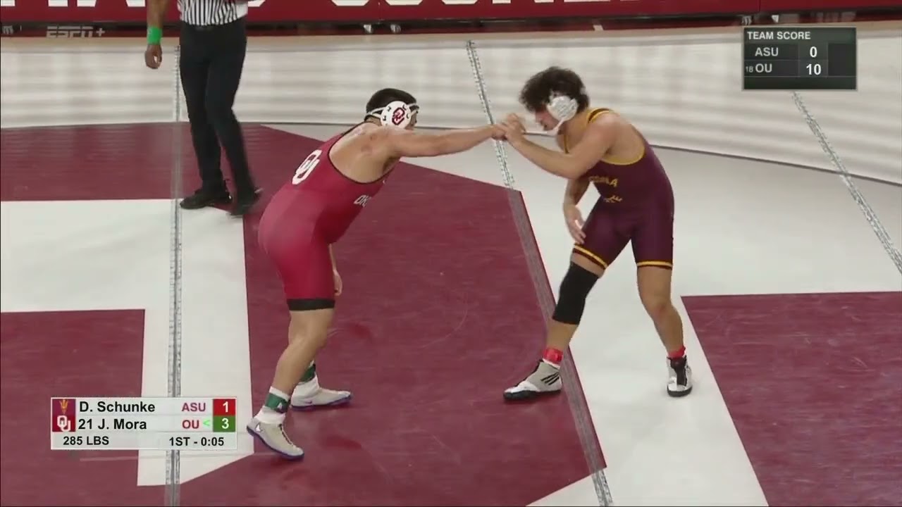 Juan Mora vs. Damion Schunke (285lbs) FULL MATCH | 2025-26 Big 12 Wrestling