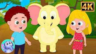 Ek Mota Hathi, एक मोटा हाथी झूम के चला, Hathi Dada Kahan Chale + Nursery Rhymes and Poems for Kids