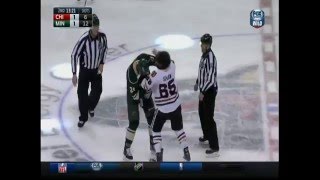 Duncan Keith Slash On Charlie Coyle Dumba Shaw Fight