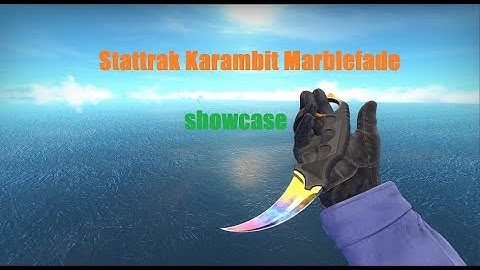 Stattrak Karambit Marblefade FN (Fake Fire&Ice) Showcase