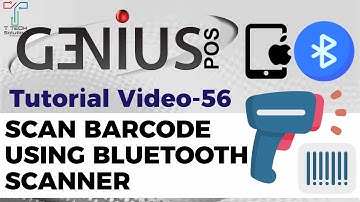 Genius POS Advance Tutorial 56 Scan Barcode using Bluetooth Scanner | T Tech Solution Sabah