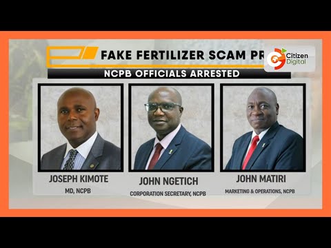 BREAKING NEWS: Top NPBD officials arrested in connection to the fake fertilizer scandal