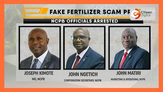 BREAKING NEWS: Top NPBD officials arrested in connection to the fake fertilizer scandal