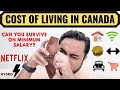 Cost of Living in Canada | Can You Survive on Minimum Salary in Toronto | Dream Canada