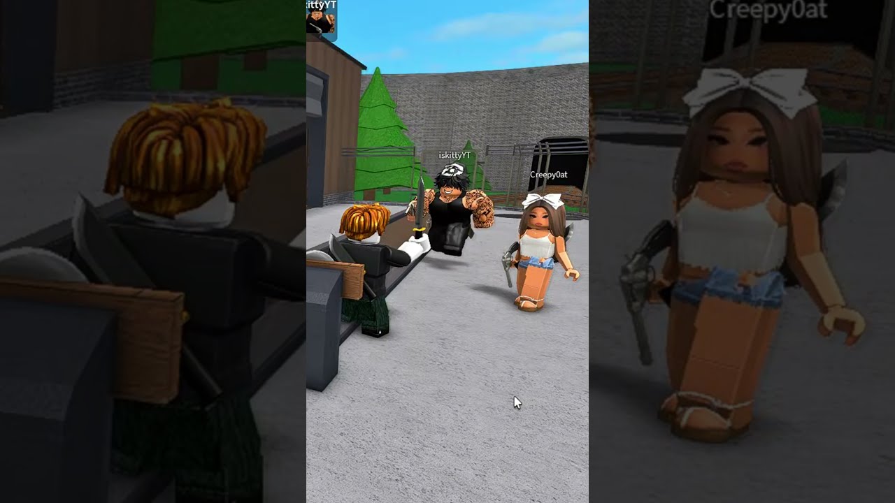 FAKE BACON TROLLING IN MM2 Roblox Mm2