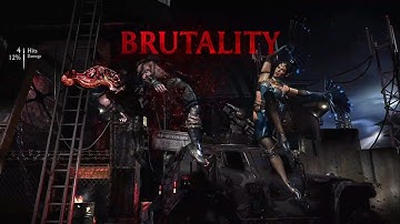 ROYAL STORM KITANA | HOW TO PERFORM BRUTALITY & FATALITY (using keyboard) - MORTAL KOMBAT XL