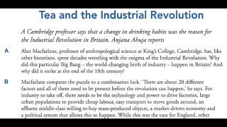 Tea And The Industrial Revolution | IELTS 10 Reading Answers with Explanation