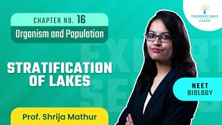 Stratification of lakes | Ecology and Environment | NEET | Biology - TG Campus