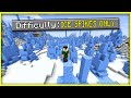 Can i Beat Minecraft in ICE SPIKES ONLY World..? "0.1% PLAYERS DID THIS" (Hindi)