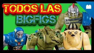 Todas las BigFigs de LEGO.