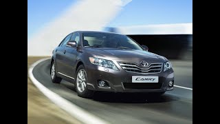 Окраска Toyota Camry 40 в гараже