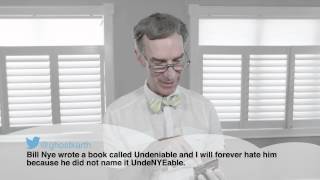 Bill Nye Reading Mean Tweets-- The Bill Nye Film