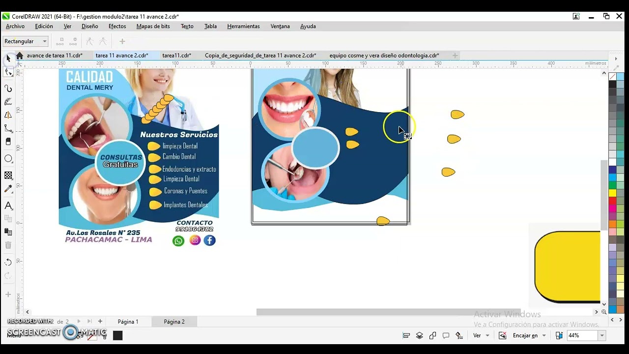 Diseñando un poster publicitario en Corel Draw - YouTube