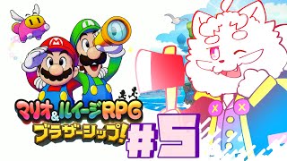 【マリオ＆ルイージRPG ブラザーシップ！】5回目！寒くて熱いとこ【VTuber】
