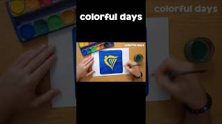RYANAIR logo painting @colorfuldays
