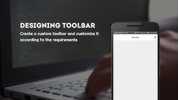 Design & Customize Toolbar | Android Tutorial#4