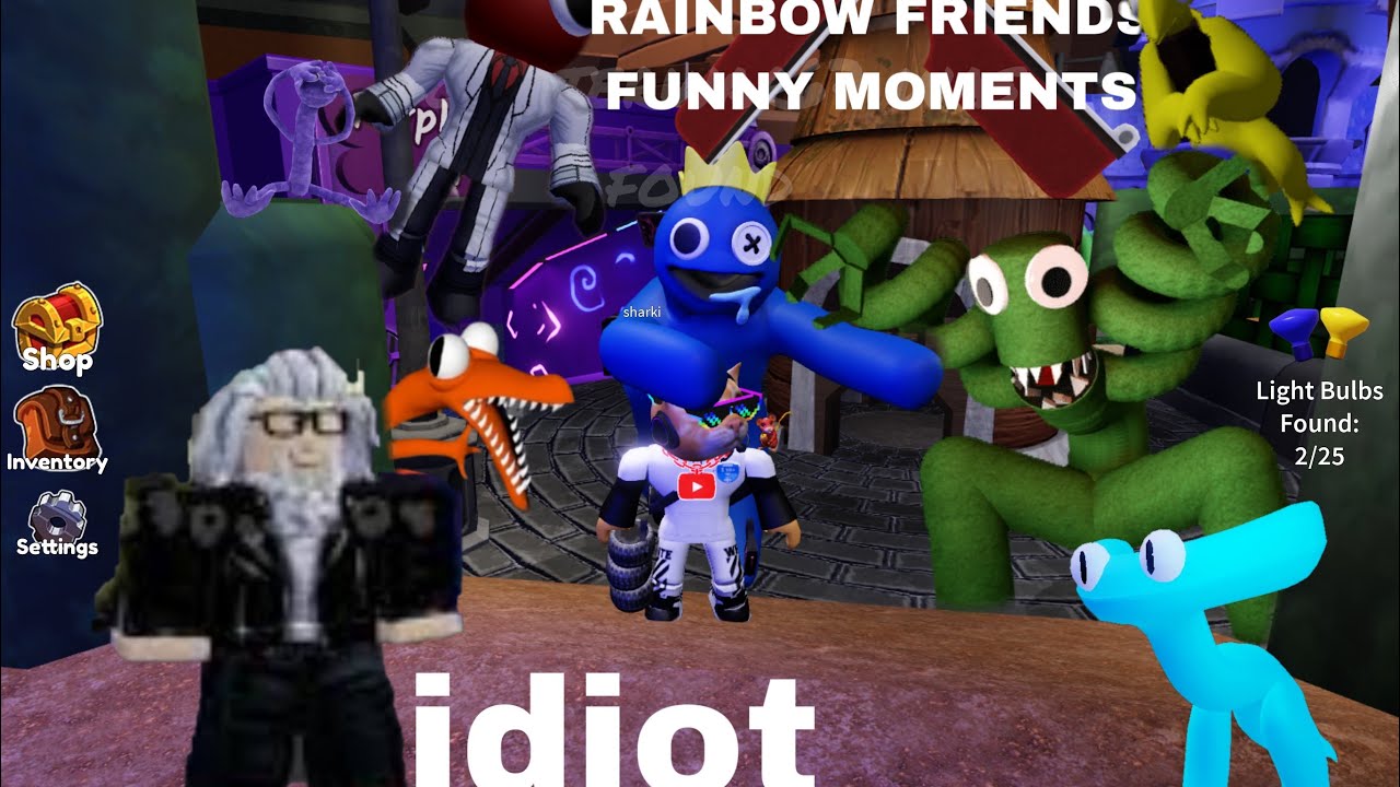 Rainbow Friends Funny Moments - Chapter 2 Part 1 feat @YusufEAlex 