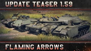 War Thunder: update teaser 1.59 "Flaming Arrows"