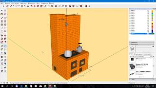 видео Устройство кирпичной кухонной плиты с духовкой.