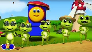 Lima katak kecil   lagu untuk anak-anak oleh Bob The Train