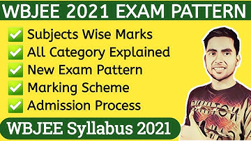 WBJEE 2021 Exam Pattern, WBJEE B Tech Admission, WBJEE 2021 Syllabus, WBJEE 2021 Exam Date