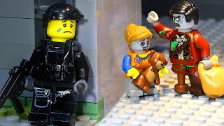 Lego Zombie Human Apocalypse: Secret Of Zombie Daddy (Lego Stop Motion)