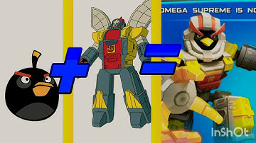angry birds Transformers before & after parte3