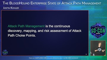 The BloodHound Enterprise State of Attack Path Management - Justin Kohler [SO-CON 2024]