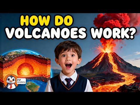 How Do Volcanoes Work | A fun and engaging introduction to volcanoes | Science Facts