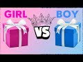 Girl vs Boy | Choose Your Gift🎁🎁🎁 | ELIGE TU REGALO
