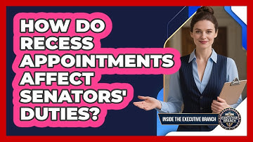 How Do Recess Appointments Affect Senators
