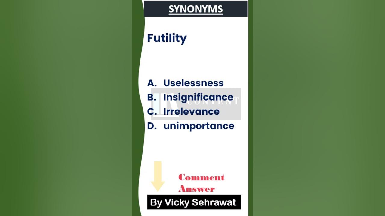 "Synonyms Challenge Test Your Vocabulary with Exciting MultipleChoice