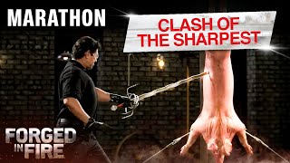 World's Sharpest Blades Go Head to Head *MARATHON* | Forged in Fire Profile